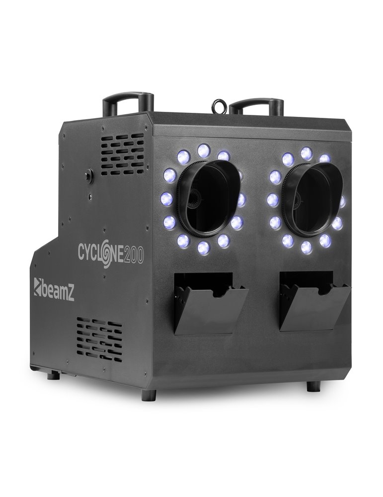 Cyclone200 Máquina de humo y burbujas con LED RGBW
