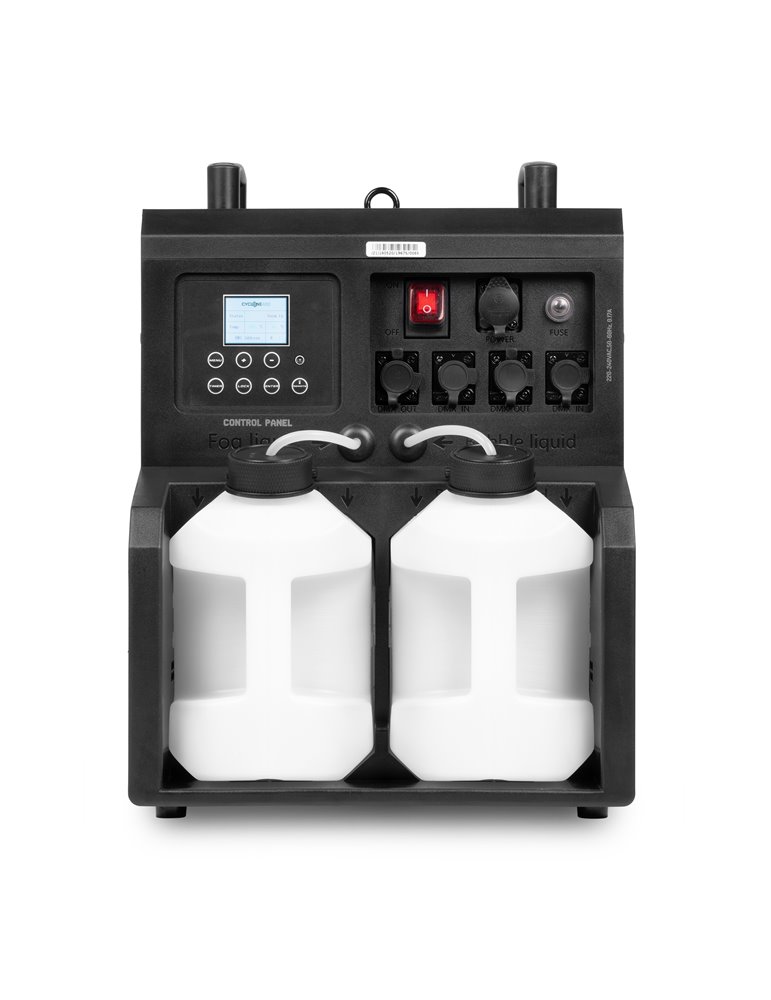 Cyclone200 Máquina de humo y burbujas con LED RGBW