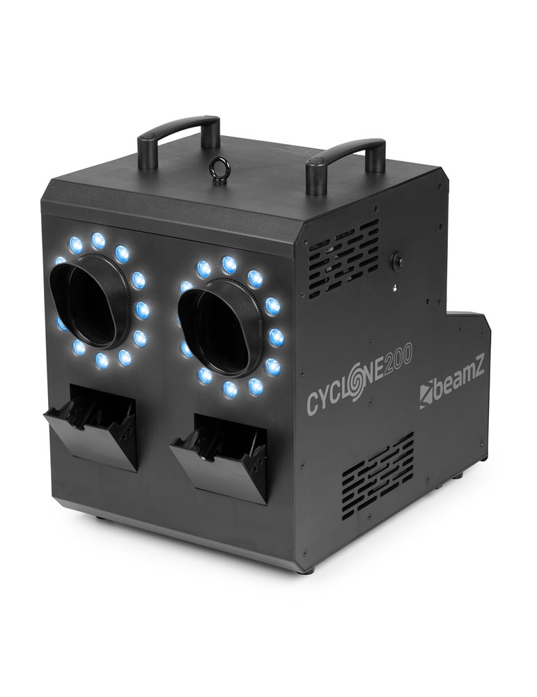 Cyclone200 Máquina de humo y burbujas con LED RGBW