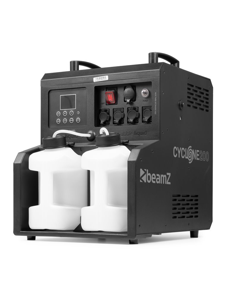 Cyclone200 Máquina de humo y burbujas con LED RGBW