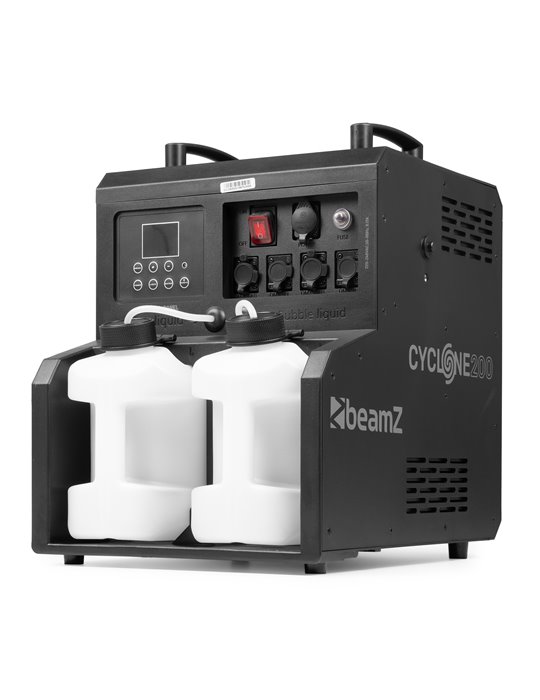 Cyclone200 Máquina de humo y burbujas con LED RGBW