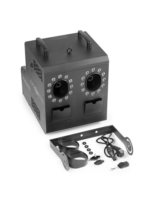 Cyclone200 Máquina de humo y burbujas con LED RGBW