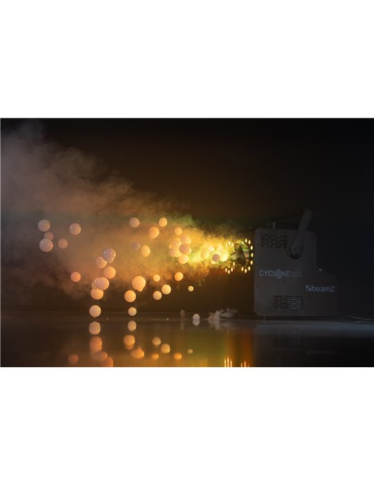 Cyclone200 Máquina de humo y burbujas con LED RGBW