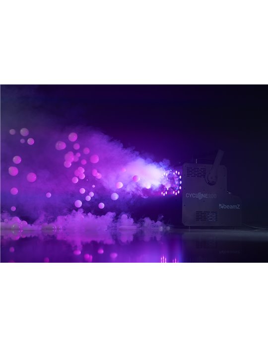 Cyclone200 Máquina de humo y burbujas con LED RGBW