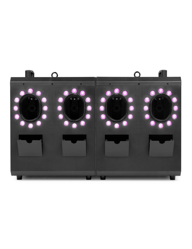 Cyclone400 Máquina de humo y burbujas con LED RGBW