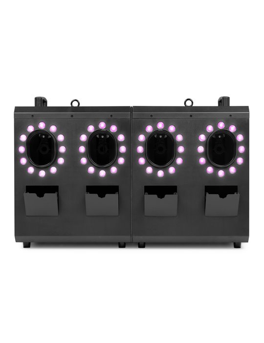 Cyclone400 Máquina de humo y burbujas con LED RGBW
