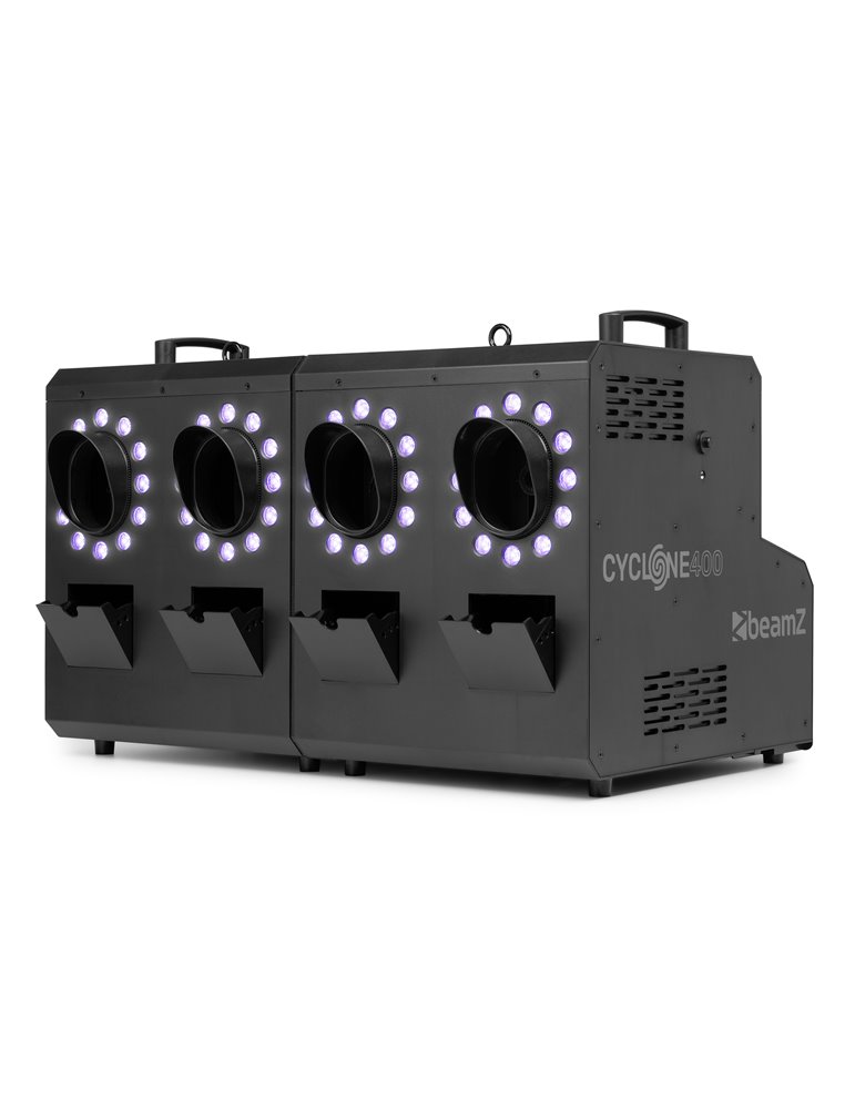 Cyclone400 Máquina de humo y burbujas con LED RGBW