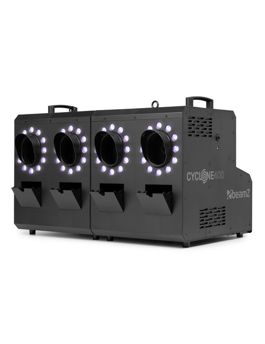 Cyclone400 Máquina de humo y burbujas con LED RGBW