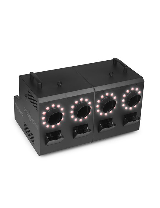 Cyclone400 Máquina de humo y burbujas con LED RGBW