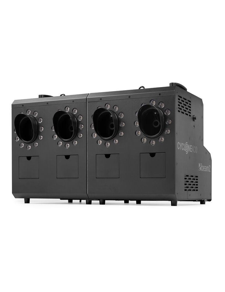 Cyclone400 Máquina de humo y burbujas con LED RGBW