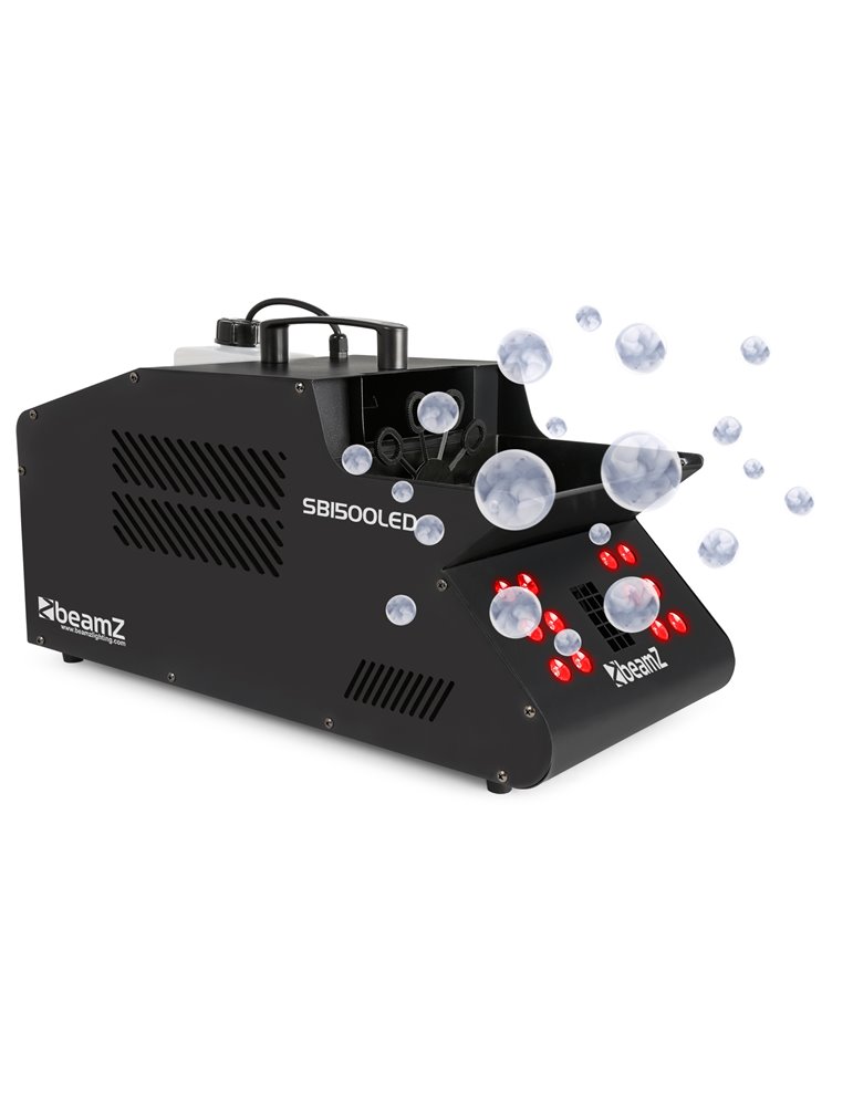 SB1500LED Maquina de Humo yBurbujas con Led RGB