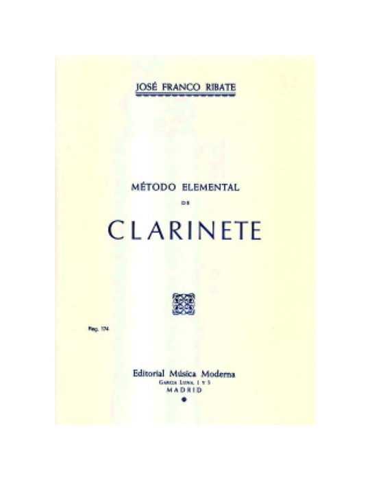 Método Clarinete Franco Ribate