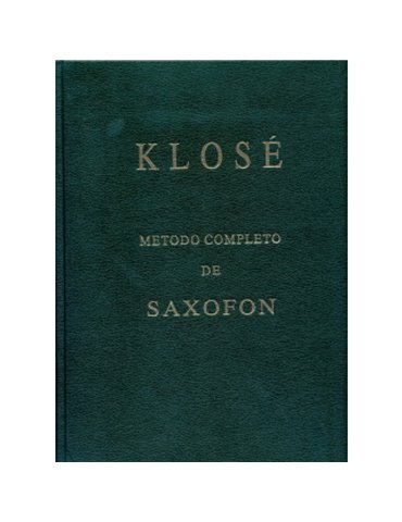 Método Saxofon Klose