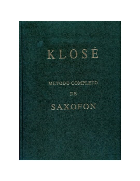 Método Saxofon Klose