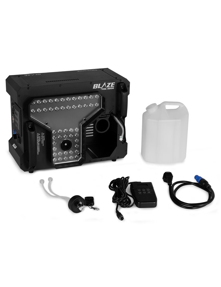 BLAZE3500 Maquina de humo vertical 48x4W 4en1 LED