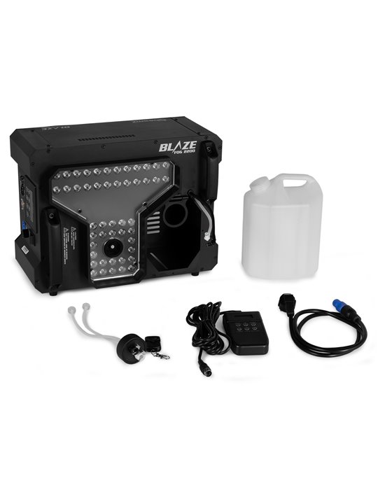 BLAZE3500 Maquina de humo vertical 48x4W 4en1 LED