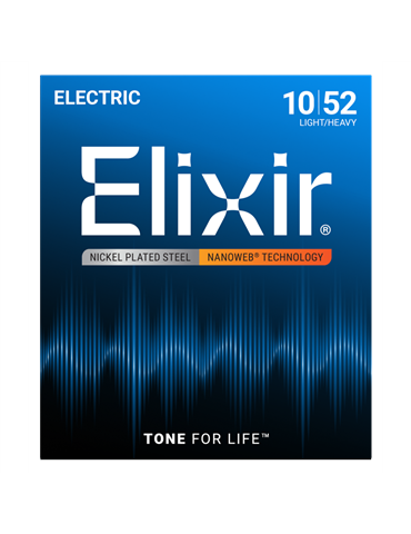 Juego Cuerdas Guitarra Eléctrica Elixir Nanoweb 12077 (010-052)