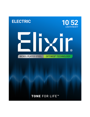 Juego Cuerdas Eléctrica Elixir Optiweb 19077 (010-052)