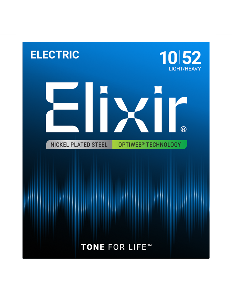Juego Cuerdas Eléctrica Elixir Optiweb 19077 (010-052)