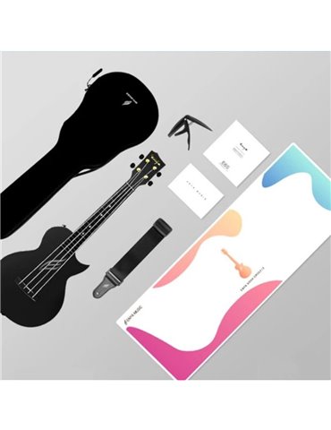 Ukelele Enya Nova-UE/BK Electrificado Negro 2