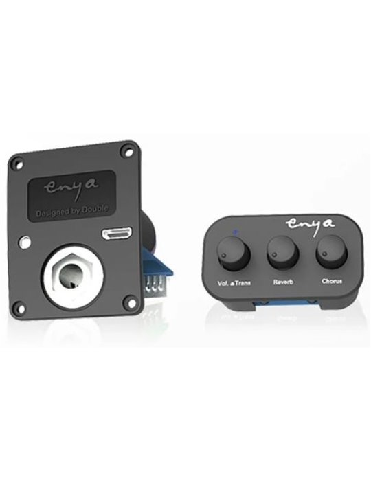 Ukelele Enya Nova-UE/BK Electrificado Negro