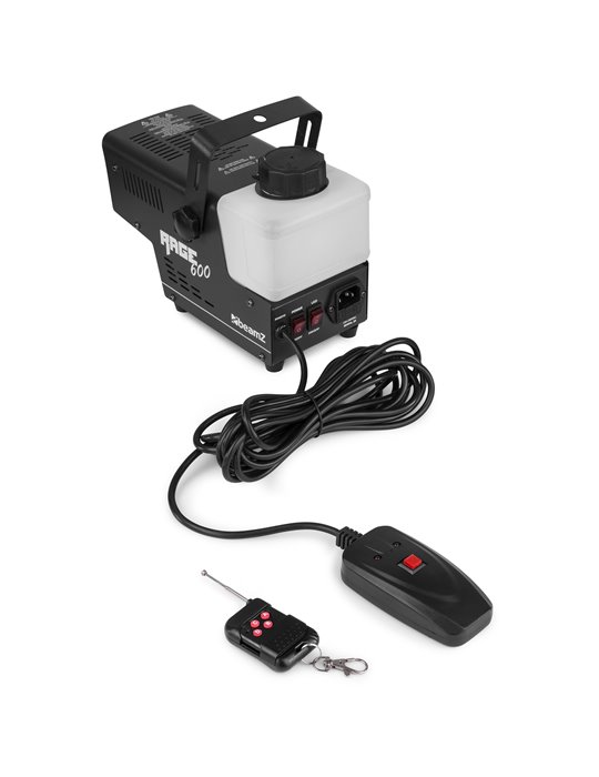 Rage 600LED Maquina de humo con mando a distancia