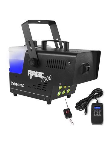 Rage 1000LED Maquina de humo con temporizador