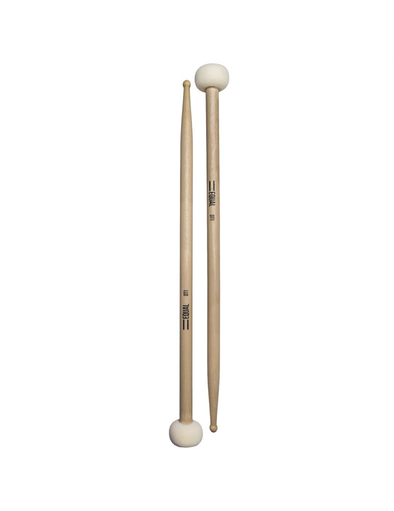 Par de Mazas doble punta para Timbal Equal DT1