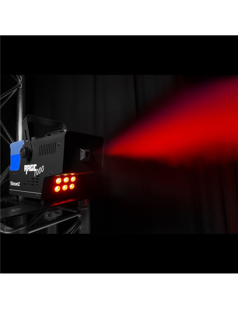 Rage 1000LED Maquina de humo con temporizador