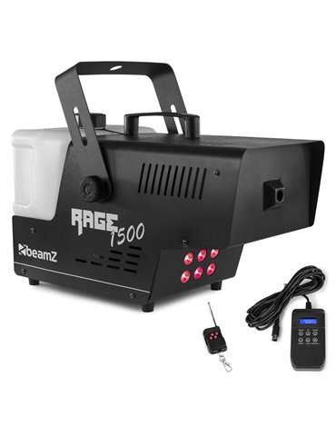 Rage 1500LED Maquina de humo con temporizador