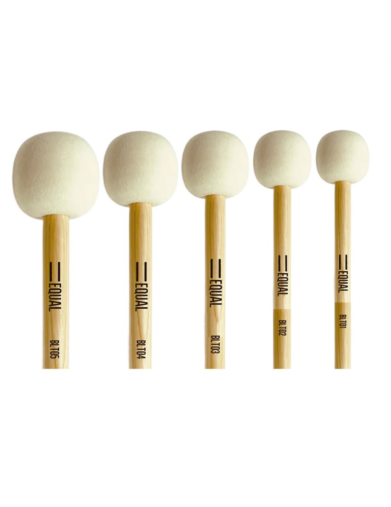 Par de Mazas para Bombo y Timbal Equal BLT05