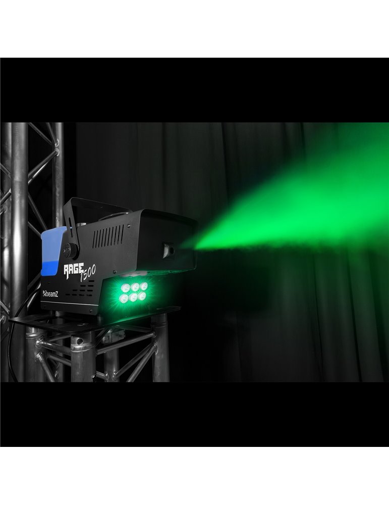 Rage 1500LED Maquina de humo con temporizador