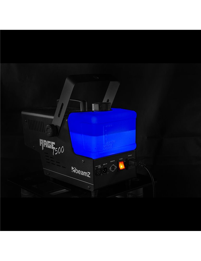 Rage 1500LED Maquina de humo con temporizador