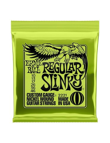 Juego Ernie Ball Eléctrica Slinky 2221 (10-46)