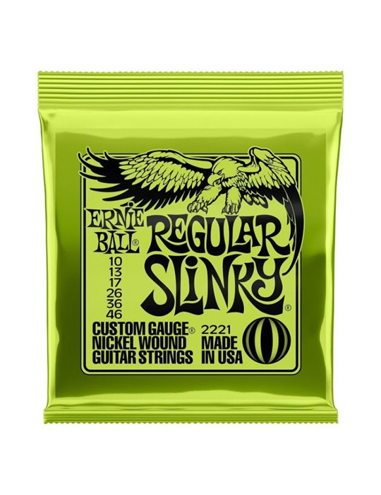 Juego Ernie Ball Eléctrica Slinky 2221 (10-46)