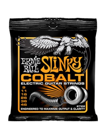 Juego Ernie Ball Eléctrica Slinky Cobalt 2722 (09-46)