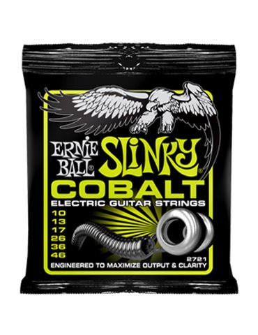 Juego Ernie Ball Eléctrica Slinky Cobalt 2721 (10-46)