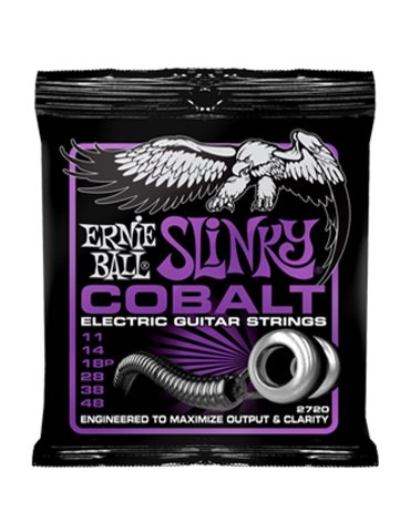 Juego Ernie Ball Eléctrica Slinky Cobalt 2720 (11-48)