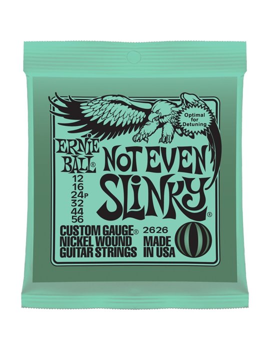 Juego Ernie Ball Eléctrica Slinky 2626 (012-056)