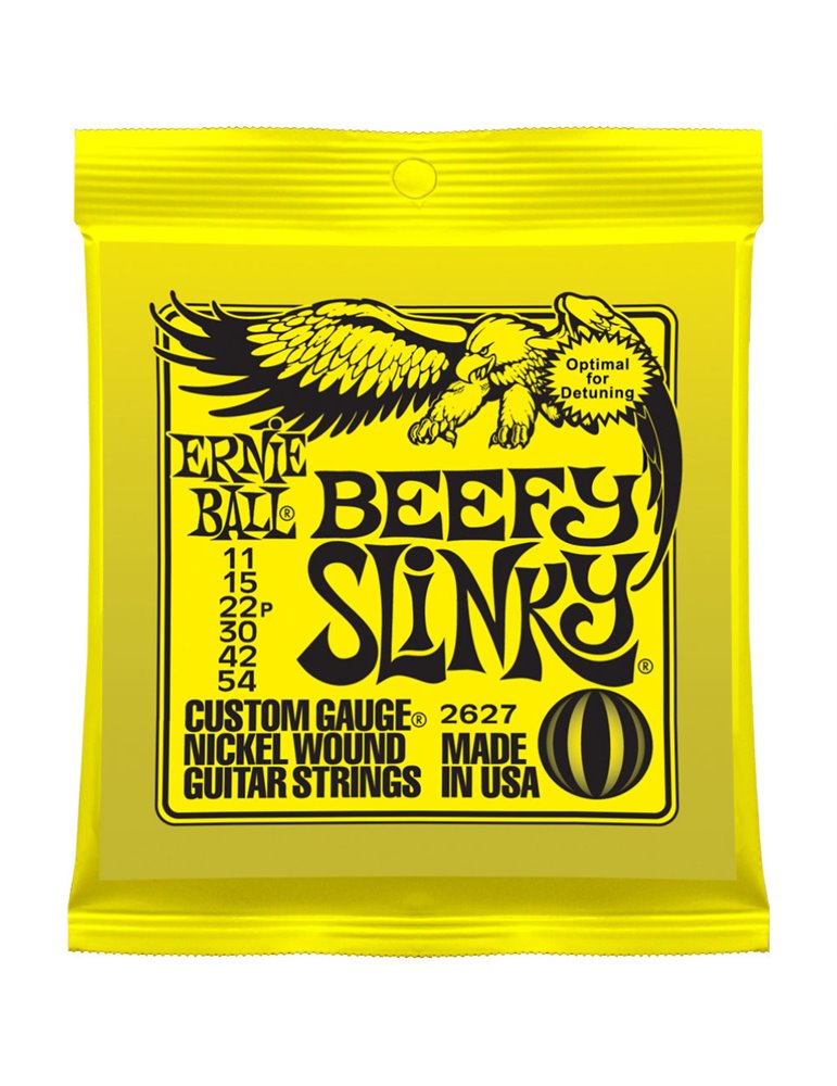 Juego Ernie Ball Eléctrica Slinky 2627 (011-054)