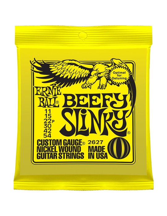 Juego Ernie Ball Eléctrica Slinky 2627 (011-054)