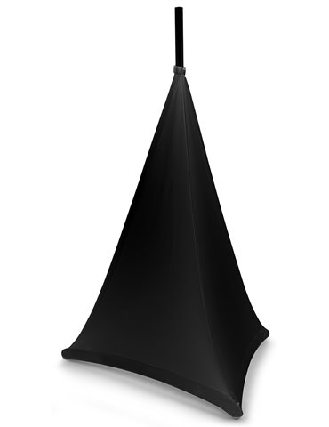 LSS07B Cobertor de trípode de altavoz negro 70cm