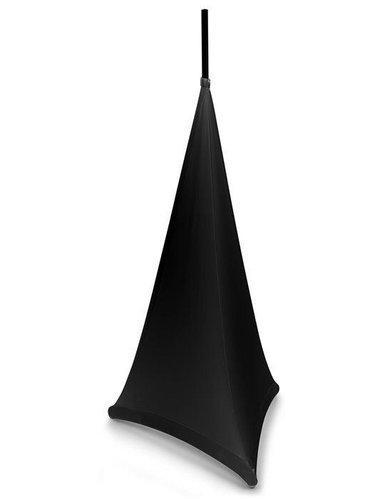 LSS12B Cobertor de trípode de altavoz negro 120cm
