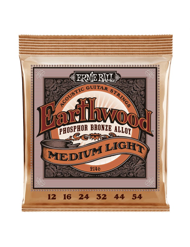 Juego Ernie Ball Phosphor Acústica 2146 (12-54)