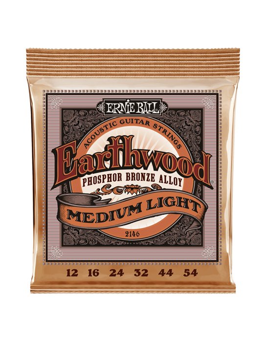 Juego Ernie Ball Phosphor Acústica 2146 (12-54)