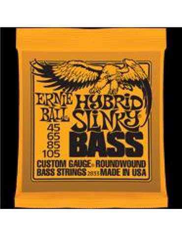 Juego Ernie Ball Bajo Slinky 2833 (45-105)