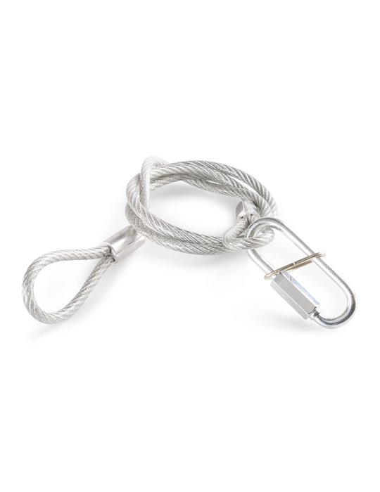 SAF65 Cable de seguridad, 95cm x 5mm 65kg