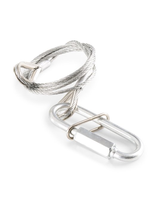 SAF20 Cable de seguridad, 70cm x2mm 20kg