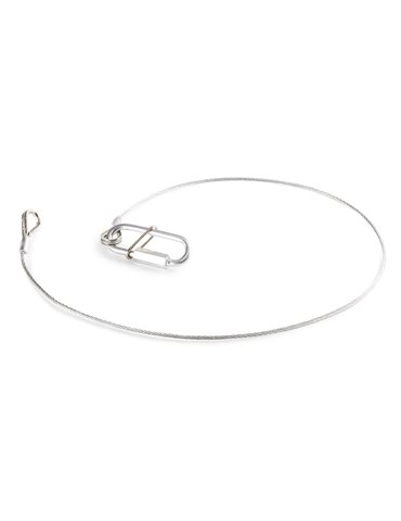 SAF20 Cable de seguridad, 70cm x2mm 20kg 2