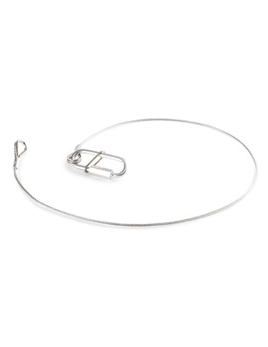SAF20 Cable de seguridad, 70cm x2mm 20kg